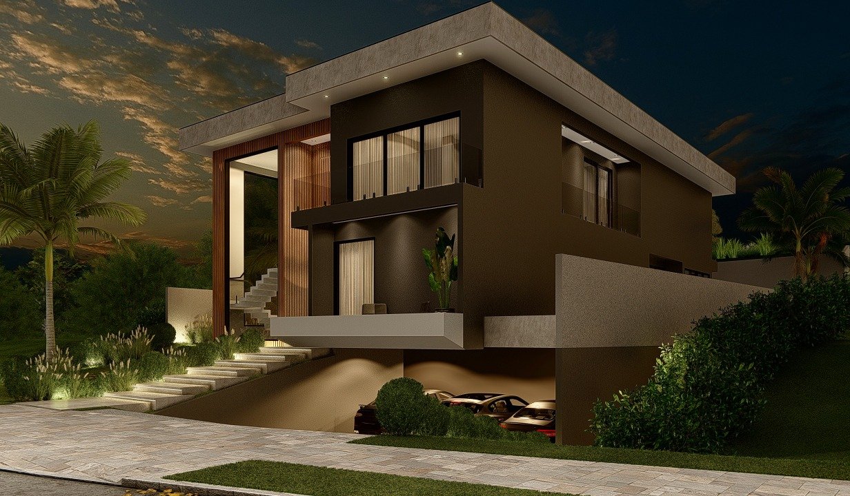 Projeto de terraplanagem residencial finalizado em Embu das Artes