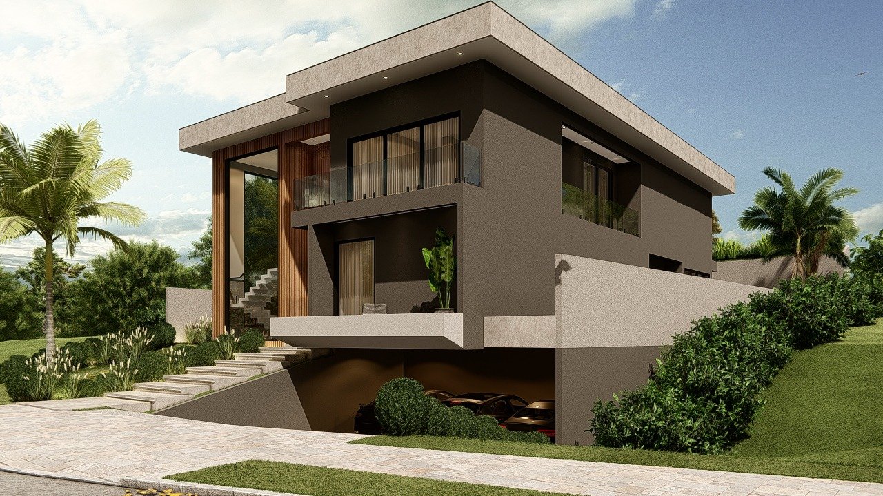 Projeto de terraplanagem residencial finalizado em Embu das Artes