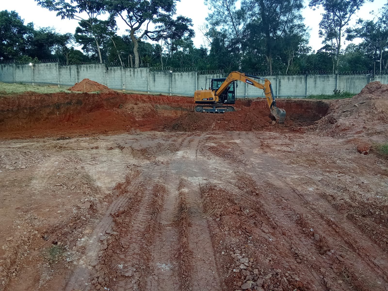 Projeto de terraplenagem para condomínio residencial
